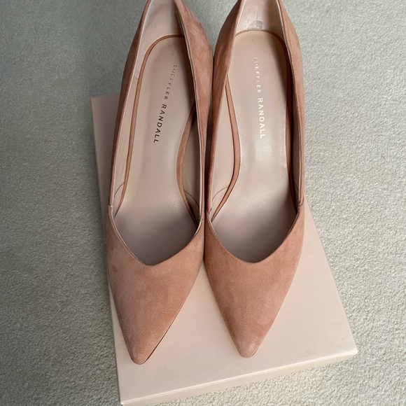 LOEFFLER RANDALL Sz 10 Paulina Pump Coquille, beautiful pink suede, brand new - Picture 6 of 8